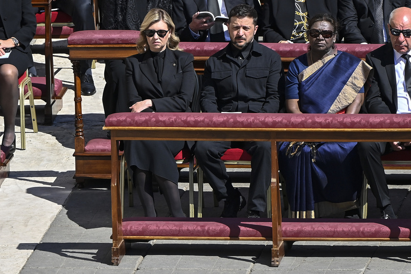 Funerale Papa Francesco, Zelensky
