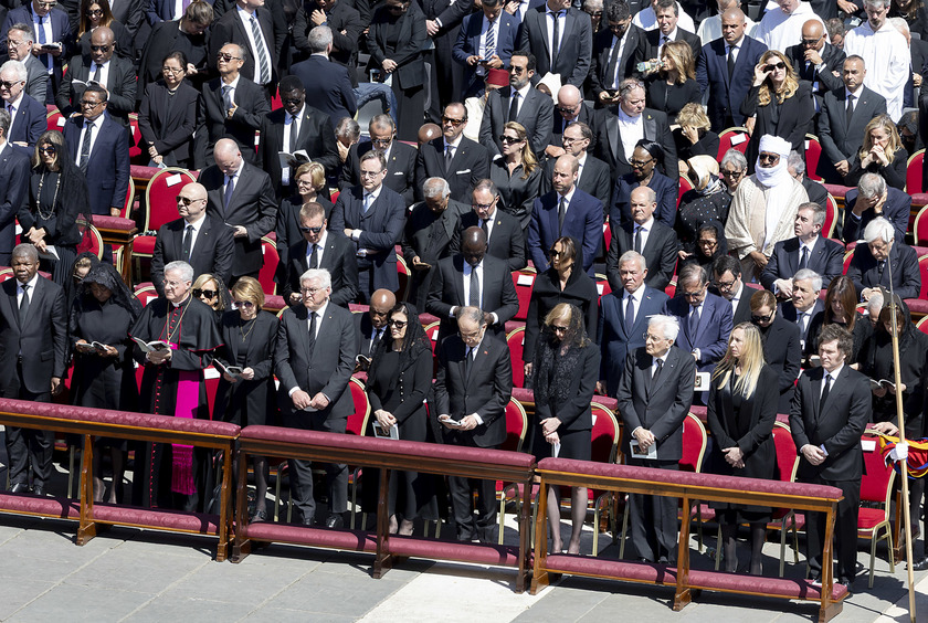 Mattarella esequie Papa Francesco, Mattarella