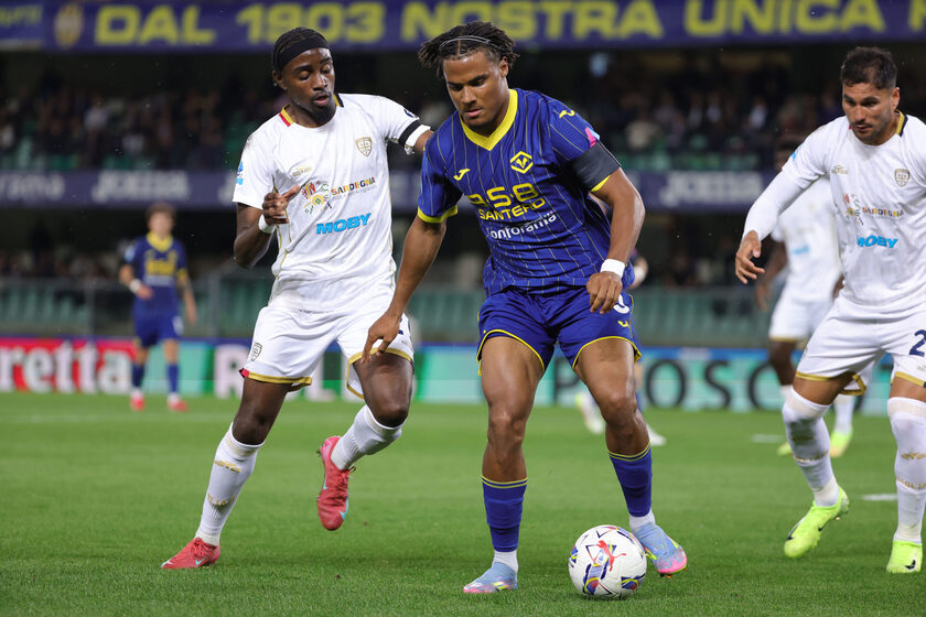 Soccer: Serie A; Hellas Verona FC vs Cagliari Calcio