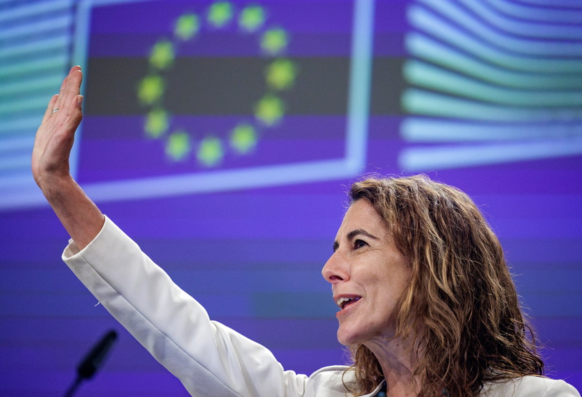 Midday media briefing of the European Commission in Brussels