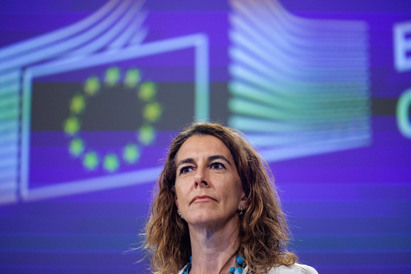 Midday media briefing of the European Commission in Brussels