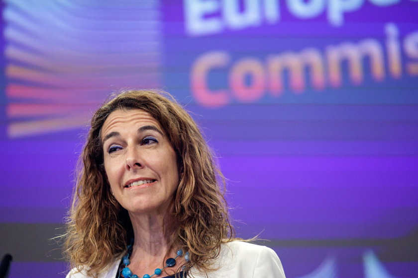 Midday media briefing of the European Commission in Brussels