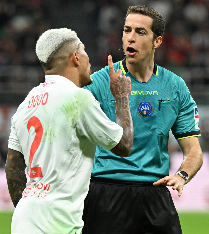 Soccer: Serie A; Milan-Fiorentina