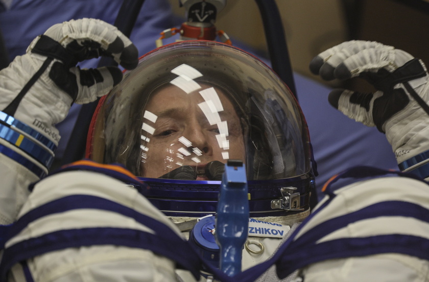 Soyuz MS-27 crew attends send-off ceremony ahead of International Space Station launch