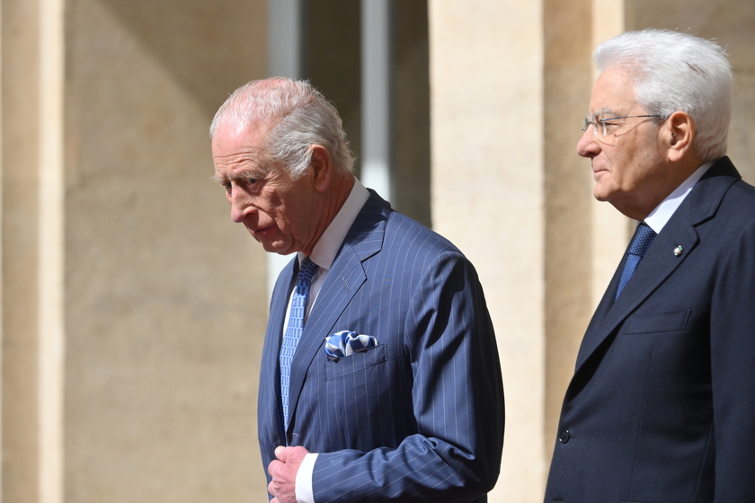 Re Carlo al Quirinale, inizia la visita di Stato