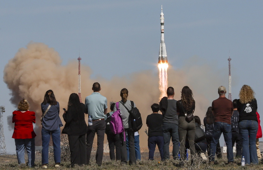 Soyuz MS-27 spacecraft launches successfully at the Baikonur Cosmodrome