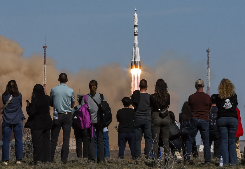Soyuz MS-27 spacecraft launches successfully at the Baikonur Cosmodrome