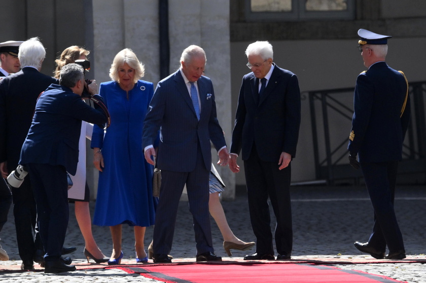 Re Carlo al Quirinale, inizia la visita di Stato