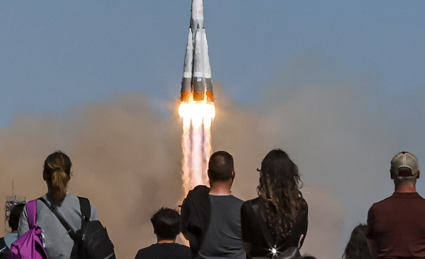 Soyuz MS-27 spacecraft launches successfully at the Baikonur Cosmodrome