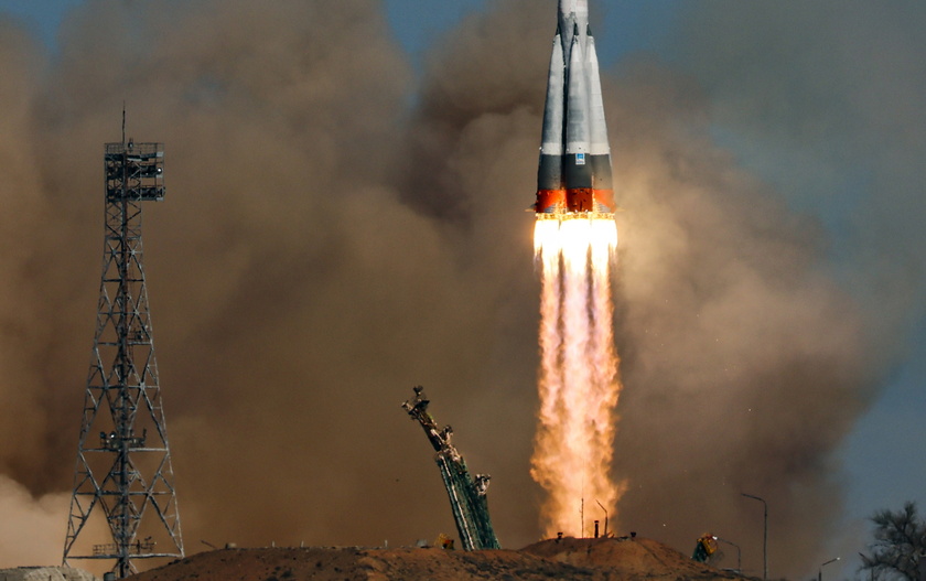 Soyuz MS-27 spacecraft launches successfully at the Baikonur Cosmodrome