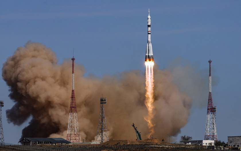 Soyuz MS-27 spacecraft launches successfully at the Baikonur Cosmodrome