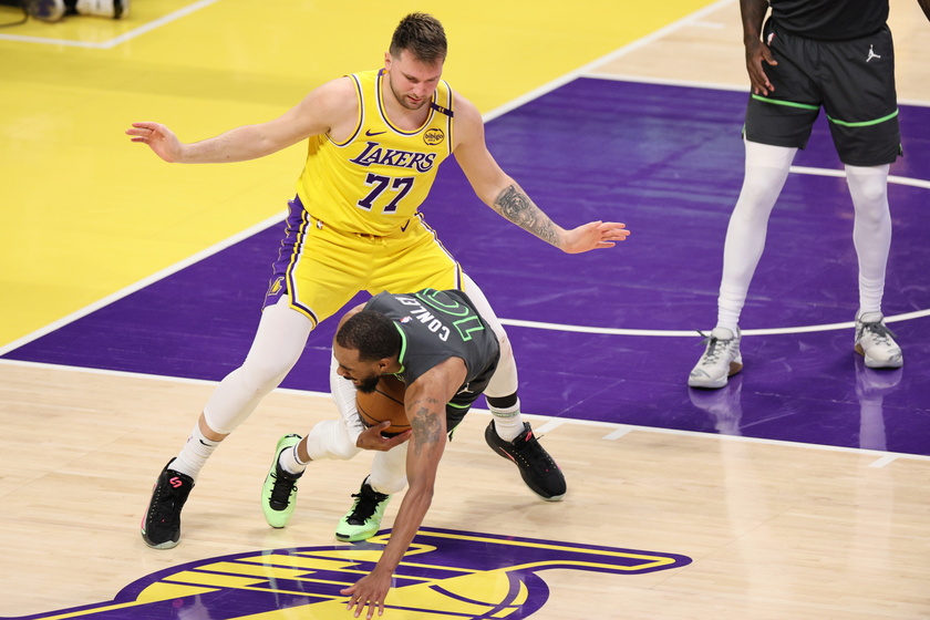 NBA Playoffs - Minnesota Timberwolves at Los Angeles Lakers
