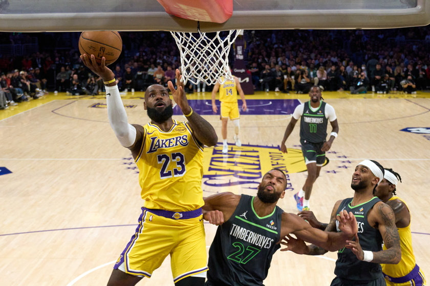 NBA Playoffs - Minnesota Timberwolves at Los Angeles Lakers