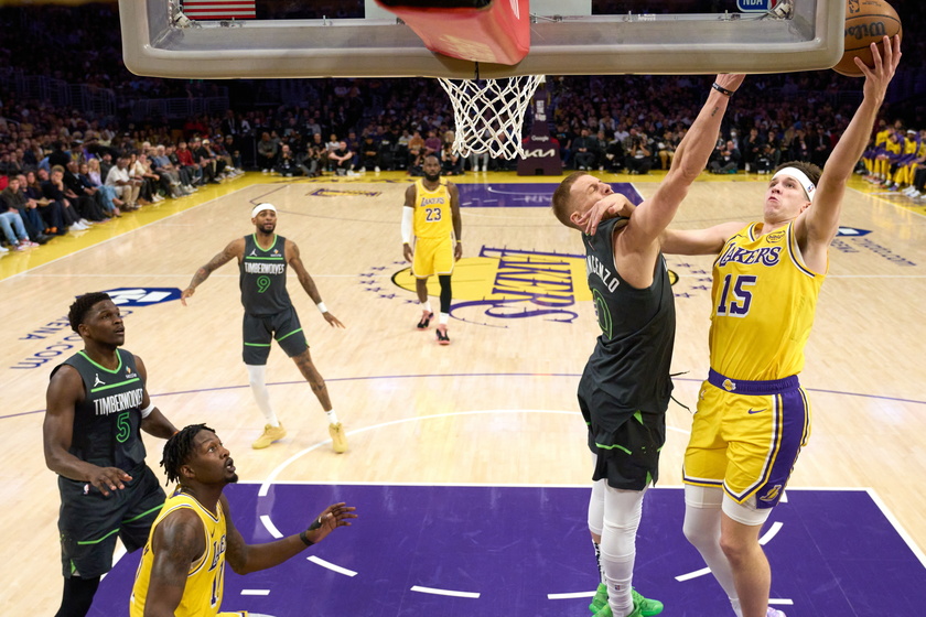 NBA Playoffs - Minnesota Timberwolves at Los Angeles Lakers