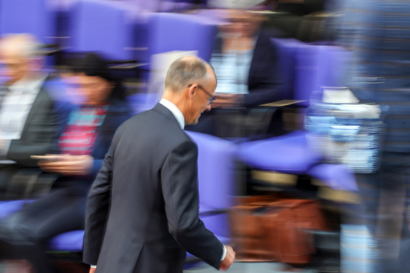 Election of German Chancellor and swearing-in of the cabinet at Bundestag in Berlin