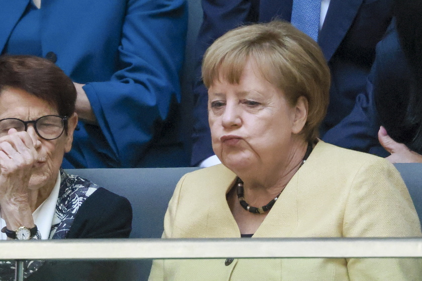 Election of German Chancellor and swearing-in of the cabinet at Bundestag in Berlin