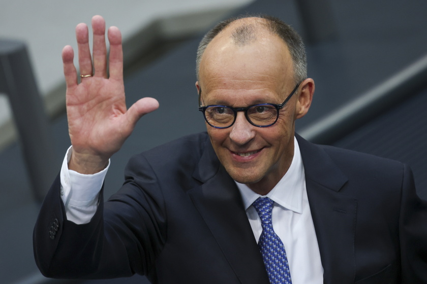 Election of German Chancellor and swearing-in of the cabinet at Bundestag in Berlin