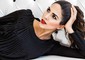 Sanremo: Rocio, bando al panico, il festival me lo godro’. Hair beauty di Carlo Tessier © Ansa