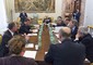 Il vertice di Palazzo Chigi dopo il naufragio © Ansa
