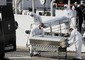 Lo sbarco delle salme a Malta © Ansa