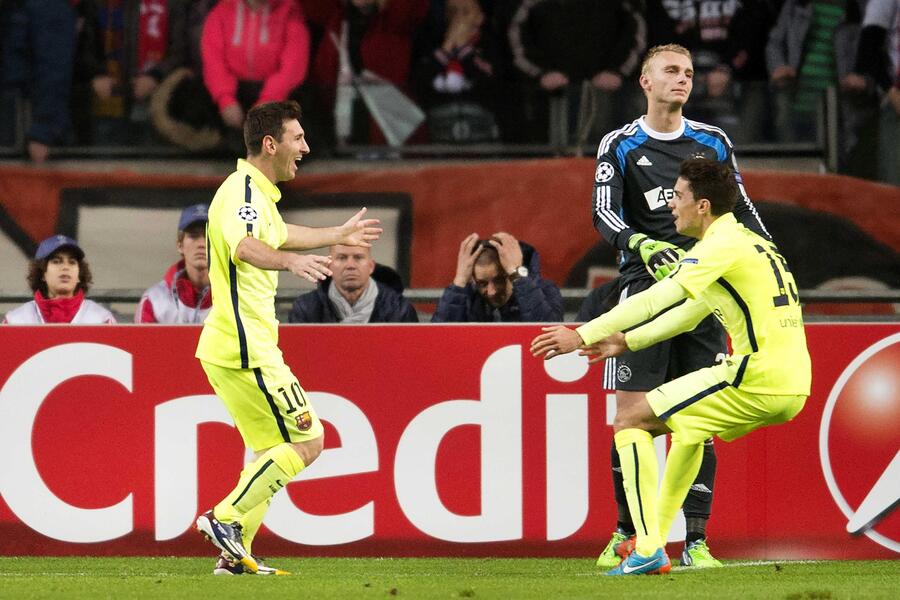 Ajax vs Barcelona ©