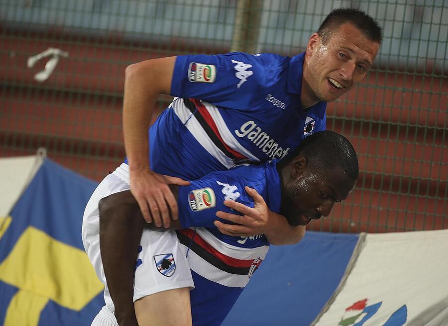 10': Udinese-Sampdoria 0-1, Okaka © Ansa