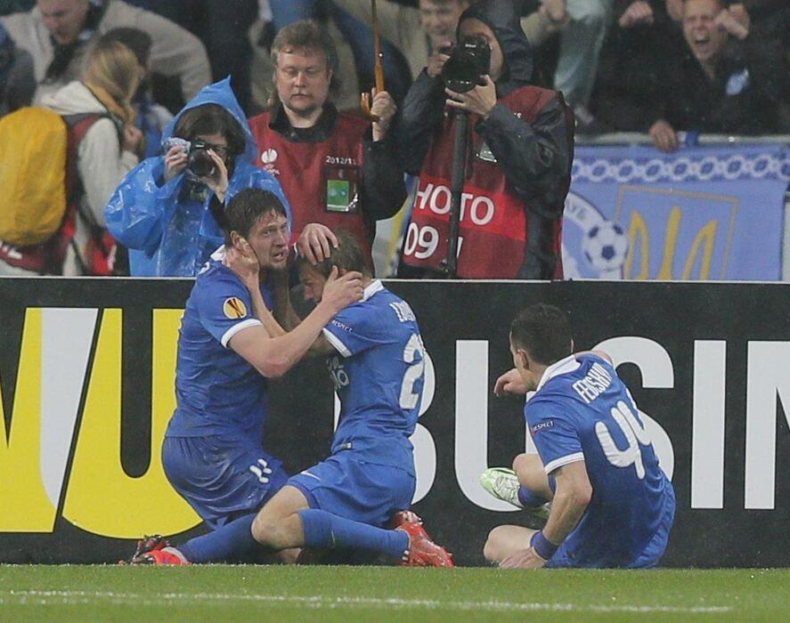 Dynamo vs Napoli © Ansa