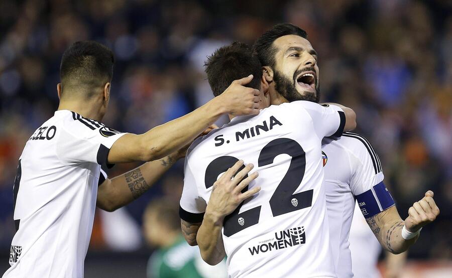 VALENCIA VS RAPID WIEN ©