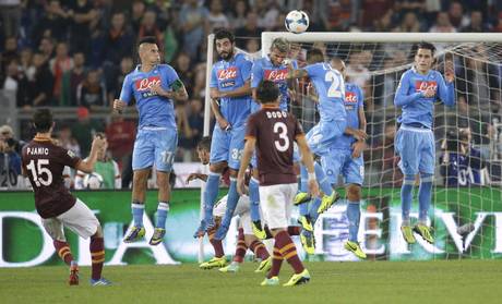 Soccer: Serie A; Roma-Napoli