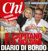 Schettino e Domnica a cena, la foto su 'Chi'