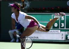 Gonnelline e shirts, il sole a Indian Wells