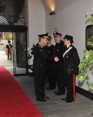 Carabinieri, generale Giuliani a Genova