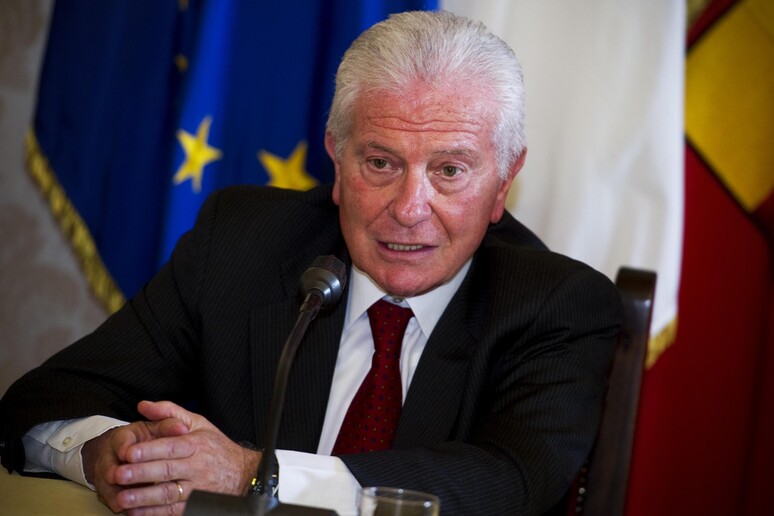 Achille Serra in una foto d 'archivio - RIPRODUZIONE RISERVATA