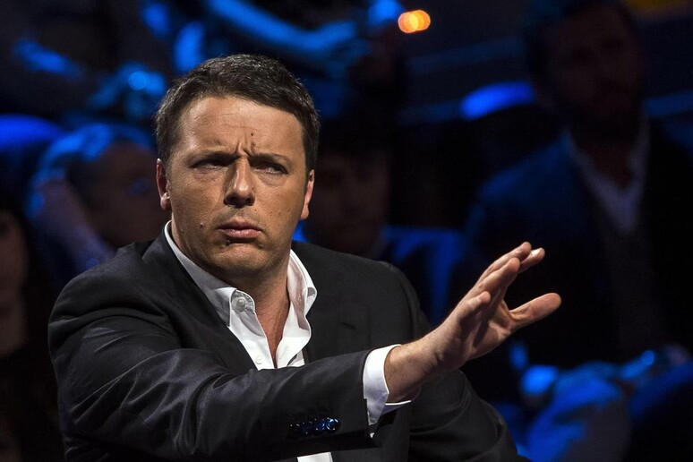 Renzi - RIPRODUZIONE RISERVATA