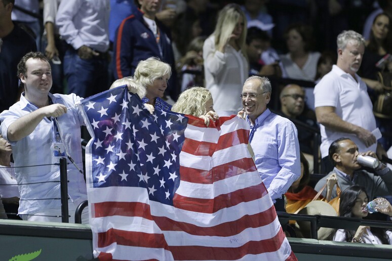 I gemelli Bob e Mike Bryan vincono doppio a Miami © ANSA/AP