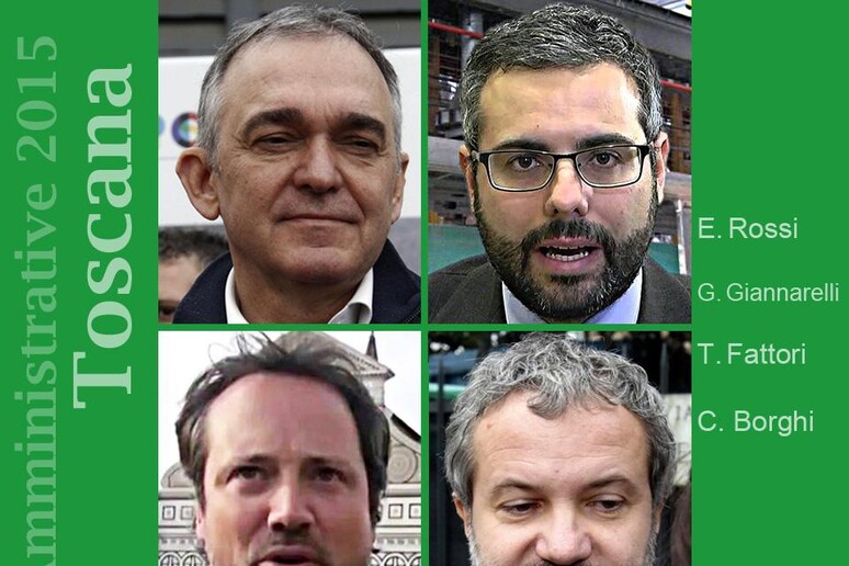 Amministrative 2015 - TOSCANA - RIPRODUZIONE RISERVATA