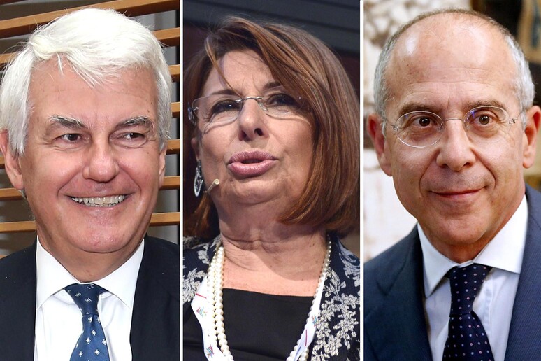 Alessandro Profumo, Bianca Maria Farina, Matteo Del Fante - RIPRODUZIONE RISERVATA