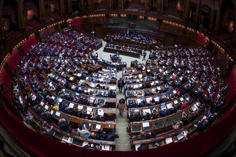 L 'Aula della Camera in una foto d 'archivio - RIPRODUZIONE RISERVATA
