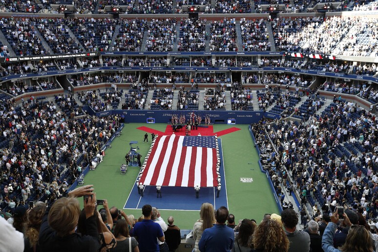 Il campo principale degli Us Open © ANSA/EPA