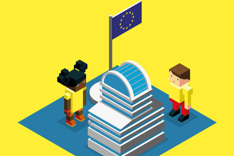 Un 'immagine della campagna Europe Kids Want - RIPRODUZIONE RISERVATA