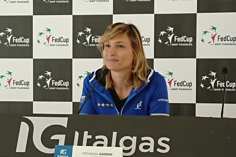 Tennis: Fed cup; la capitana azzurra Garbin - RIPRODUZIONE RISERVATA