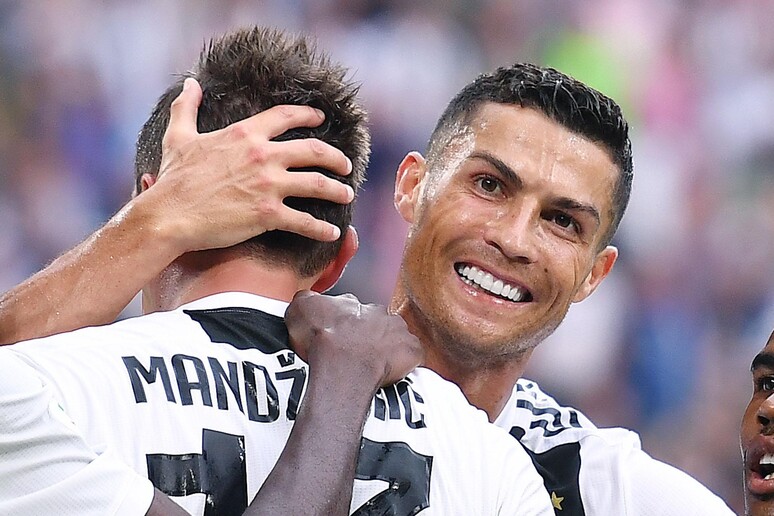 Juve: CR7 ci riprova, col Sassuolo punta al gol - RIPRODUZIONE RISERVATA