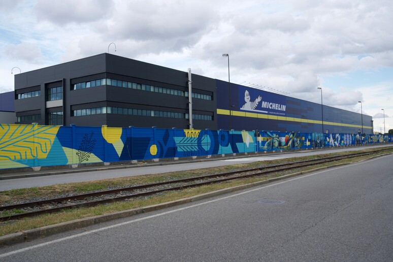 Michelin European Distribution Center Torino © ANSA/Michelin