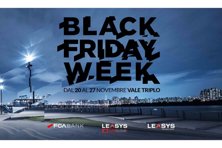 FCA Bank, via alla Black Friday Week, offerte fino al 27 - RIPRODUZIONE RISERVATA