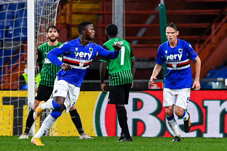 Italy Soccer: Serie A; Uc Sampdoria vs Us Sassuolo - RIPRODUZIONE RISERVATA