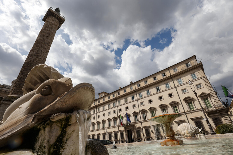 Palazzo Chigi in una foto di archivio - RIPRODUZIONE RISERVATA