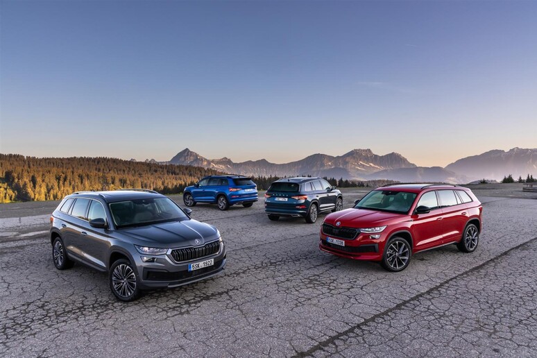 Škoda Kodiaq, gamma si completa con RS e Laurin&amp;Klement © ANSA/Skoda