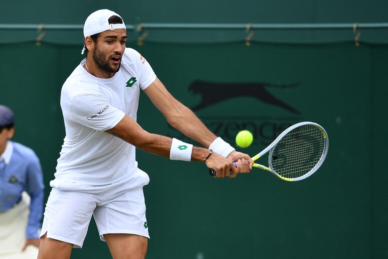 Wimbledon: Berrettini first Italian in semis since 1960 © ANSA/AFP