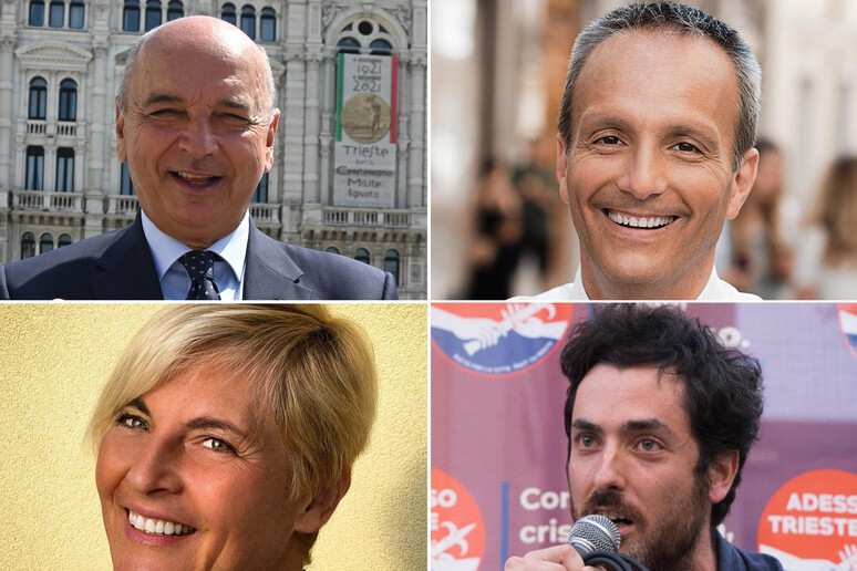 Da sinistra in alto: Roberto Dipiazza e Francesco Russo Da sinistra in basso: Alessandra Richetti e Riccardo Laterza - RIPRODUZIONE RISERVATA