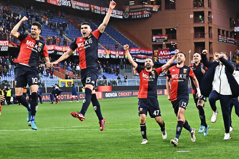 Soccer: Serie A; Genoa-Cagliari - RIPRODUZIONE RISERVATA
